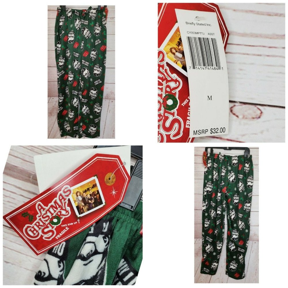 A Christmas Story Ralphie Fleece Pajamas Pants